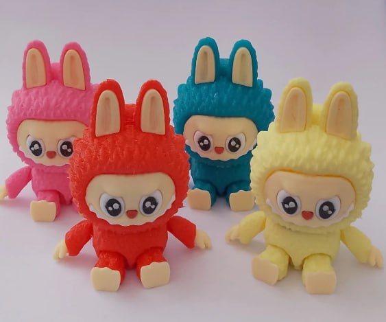 Conejitos colores
